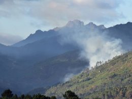Incêndio de lobios ameaça parque nacional da peneda-gerês