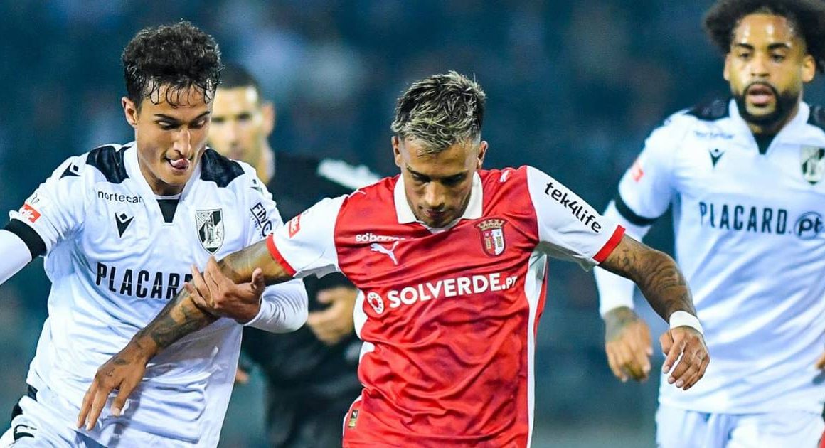 Vitória e braga empatam em guimarães