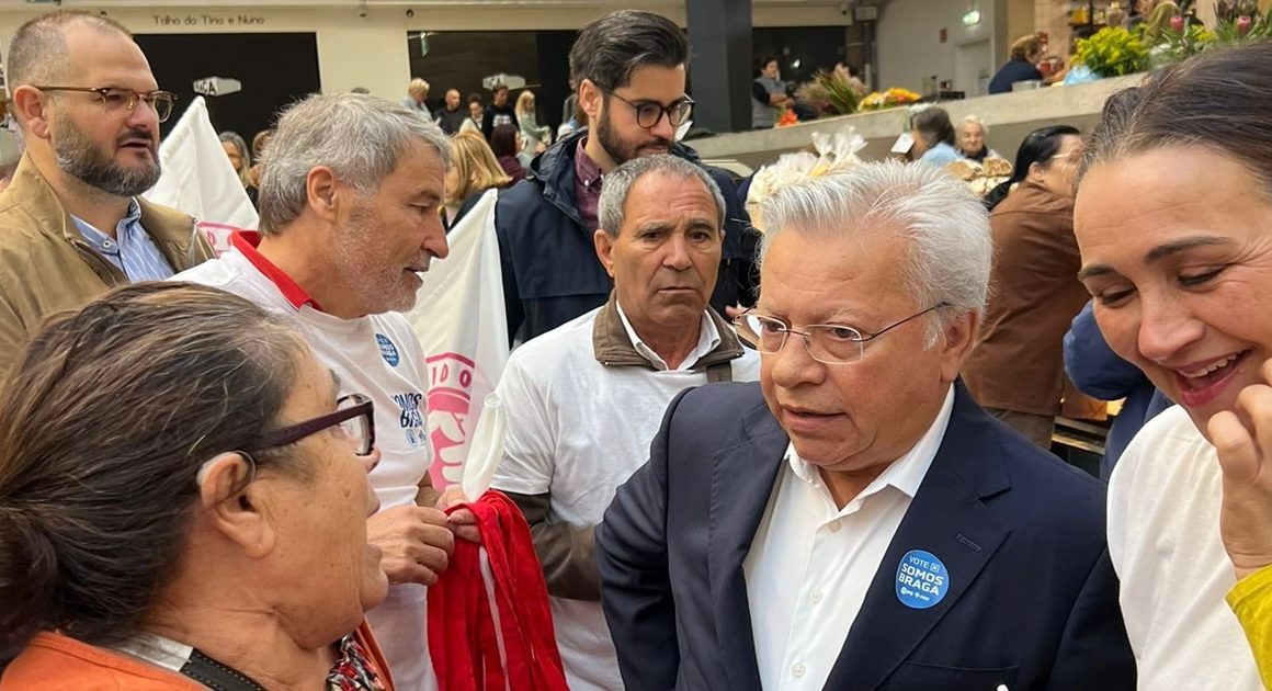 Candidato do ps/pan quer mercado municipal de braga "mais funcional"