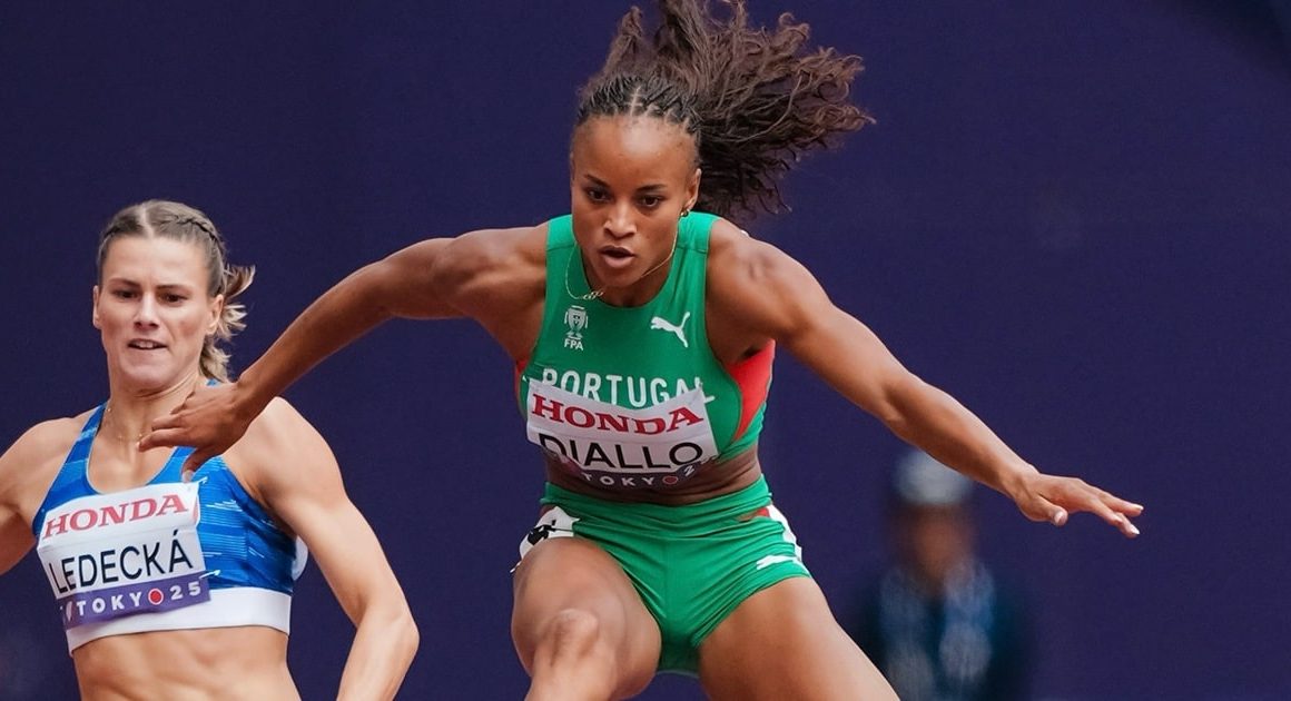 Fatoumata diallo bate recorde nacional dos 400 metros barreiras