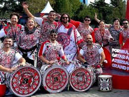 Fórmula 1: grupo de braga atua no grande prémio de baku