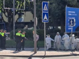 Operação surpresa limpa túnel onde pernoitam sem-abrigo no centro de braga