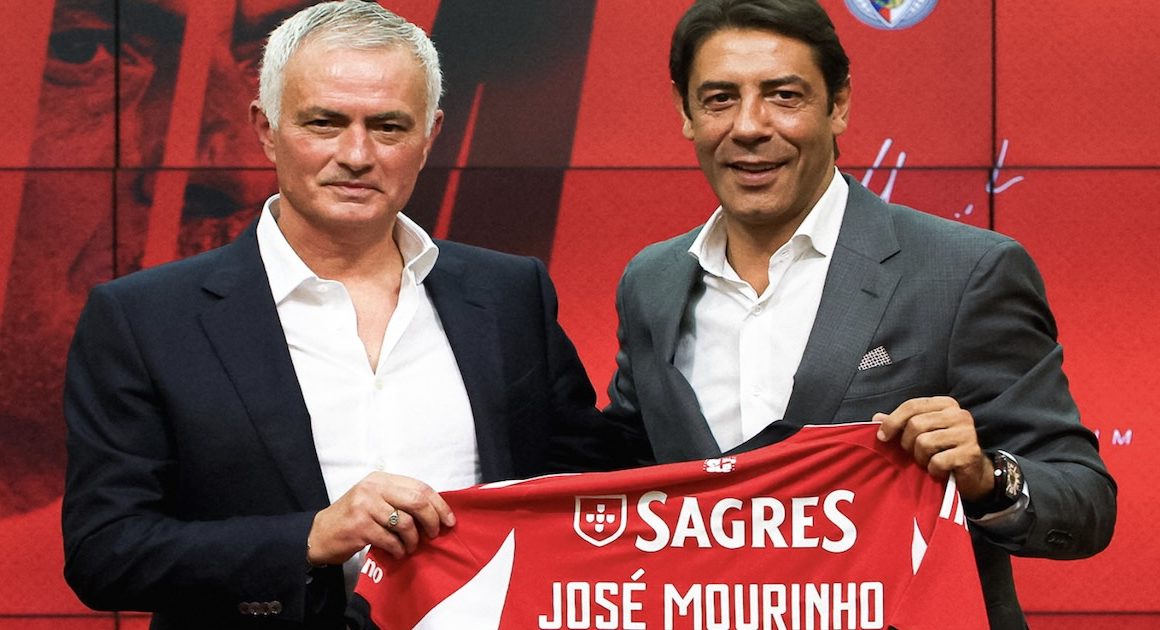 Oficial. José mourinho é o novo treinador do benfica
