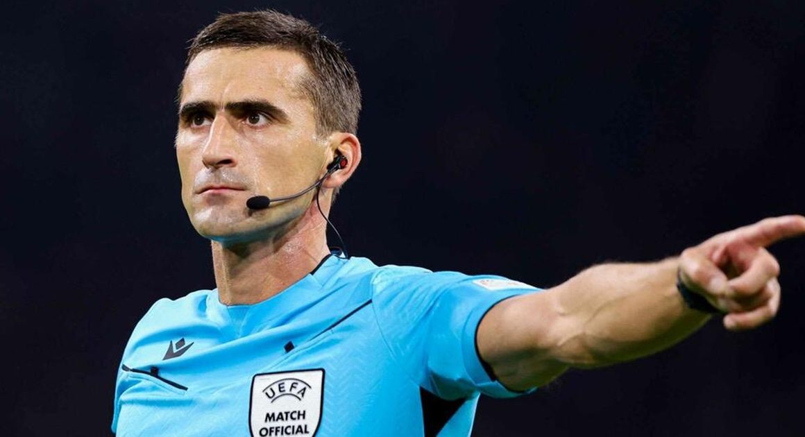 Montenegrino nikola dabanovic arbitra estreia do sc braga