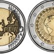 Esta moeda de 2 euros começa hoje a circular em portugal