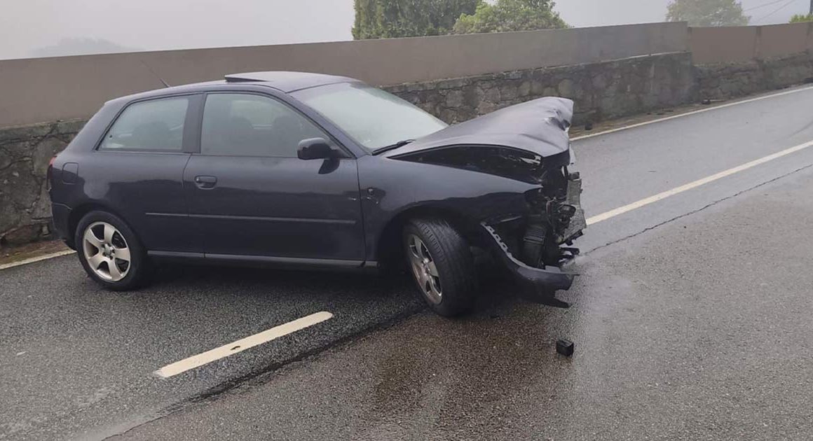 Mais uma colisão na estrada barcelos-viana provoca dois feridos