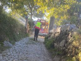 Idoso ferido após sofrer queda de 4 metros em fafe