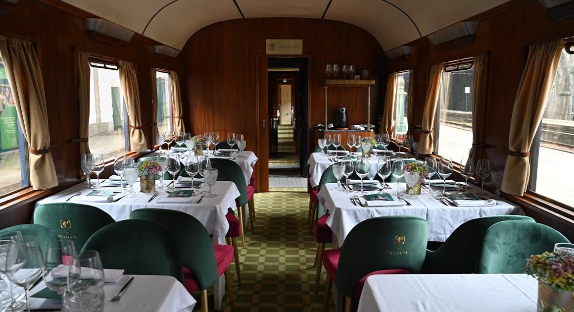 Este comboio que também é um restaurante da alta cozinha está de volta ao douro
