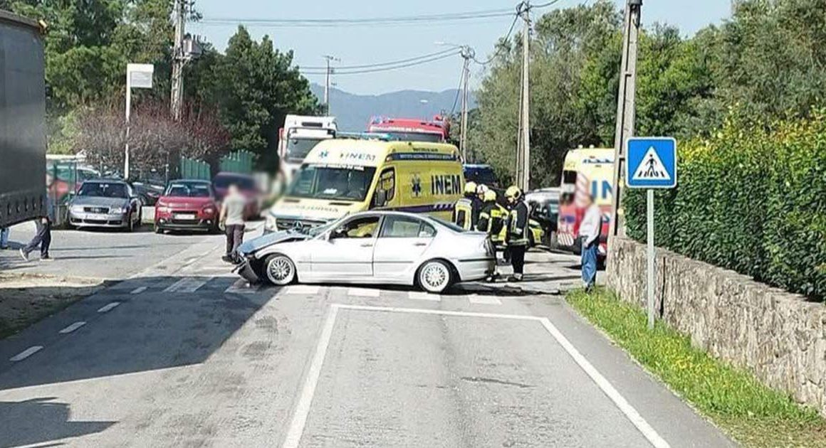 Despiste na estrada ponte de lima-viana provoca dois feridos, um deles grave