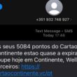 Recebeu esta mensagem (supostamente) do continente? Cuidado, é fraude