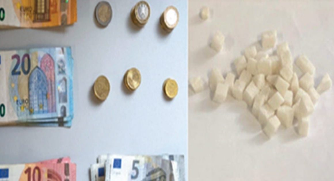 Jovem de 17 anos apanhado com 45 doses de cocaína em braga