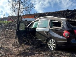 Homem morre a pedir ajuda após despiste por ravina de 40 metros em mondim de basto