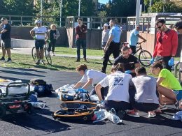 Entra em paragem cardiorrespiratória no parque da rodovia em braga