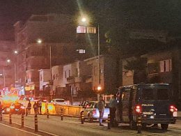 Colisão corta túnel e condiciona trânsito em braga