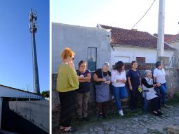 Viana: moradores contestam antena "em cima das casas" e avançam com petição