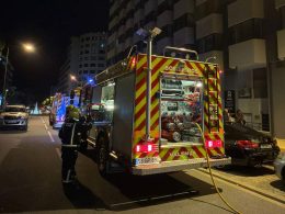 Colchão a arder em loja abandonada assusta em valença