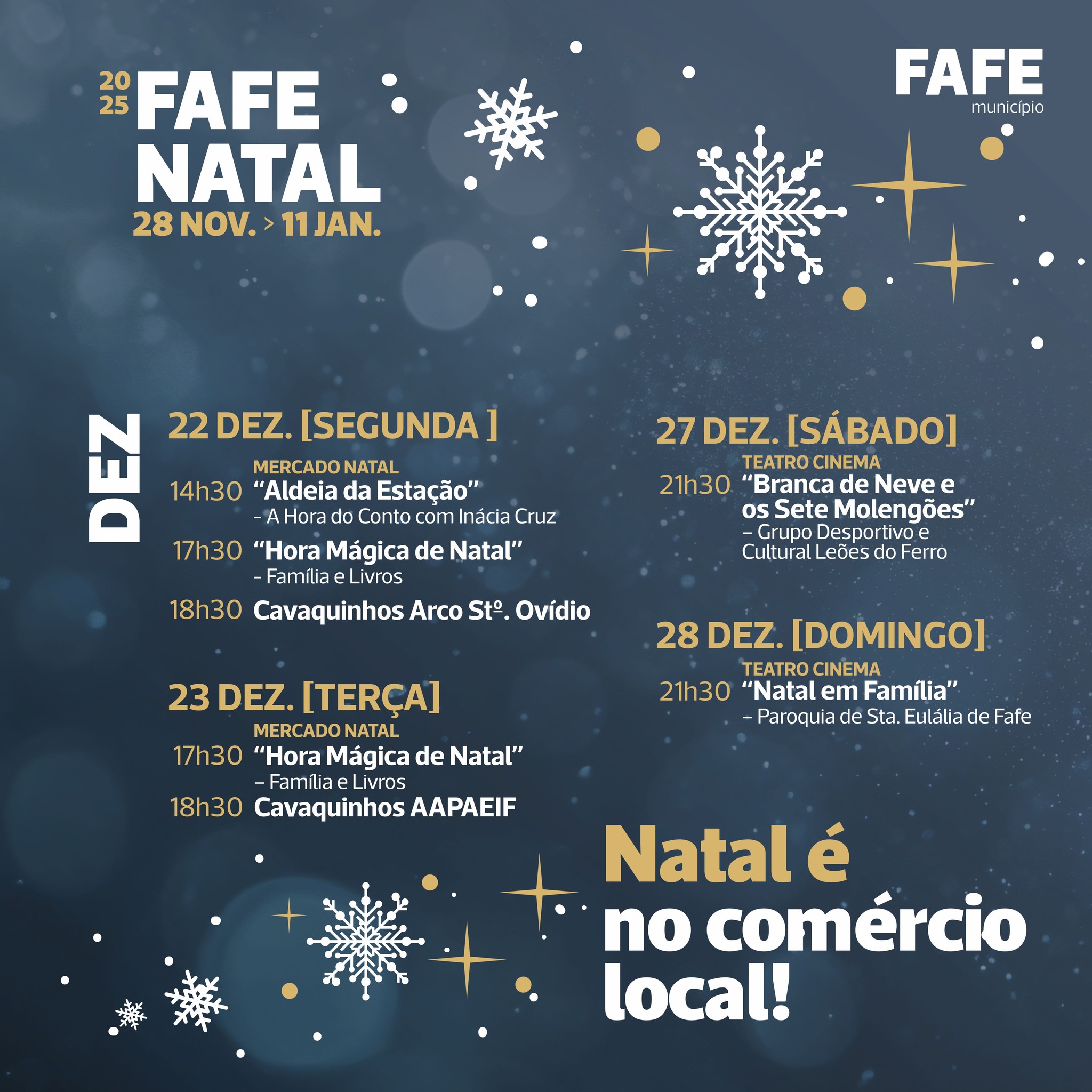 Eis o programa do natal em fafe 11 Eis o programa do natal em fafe