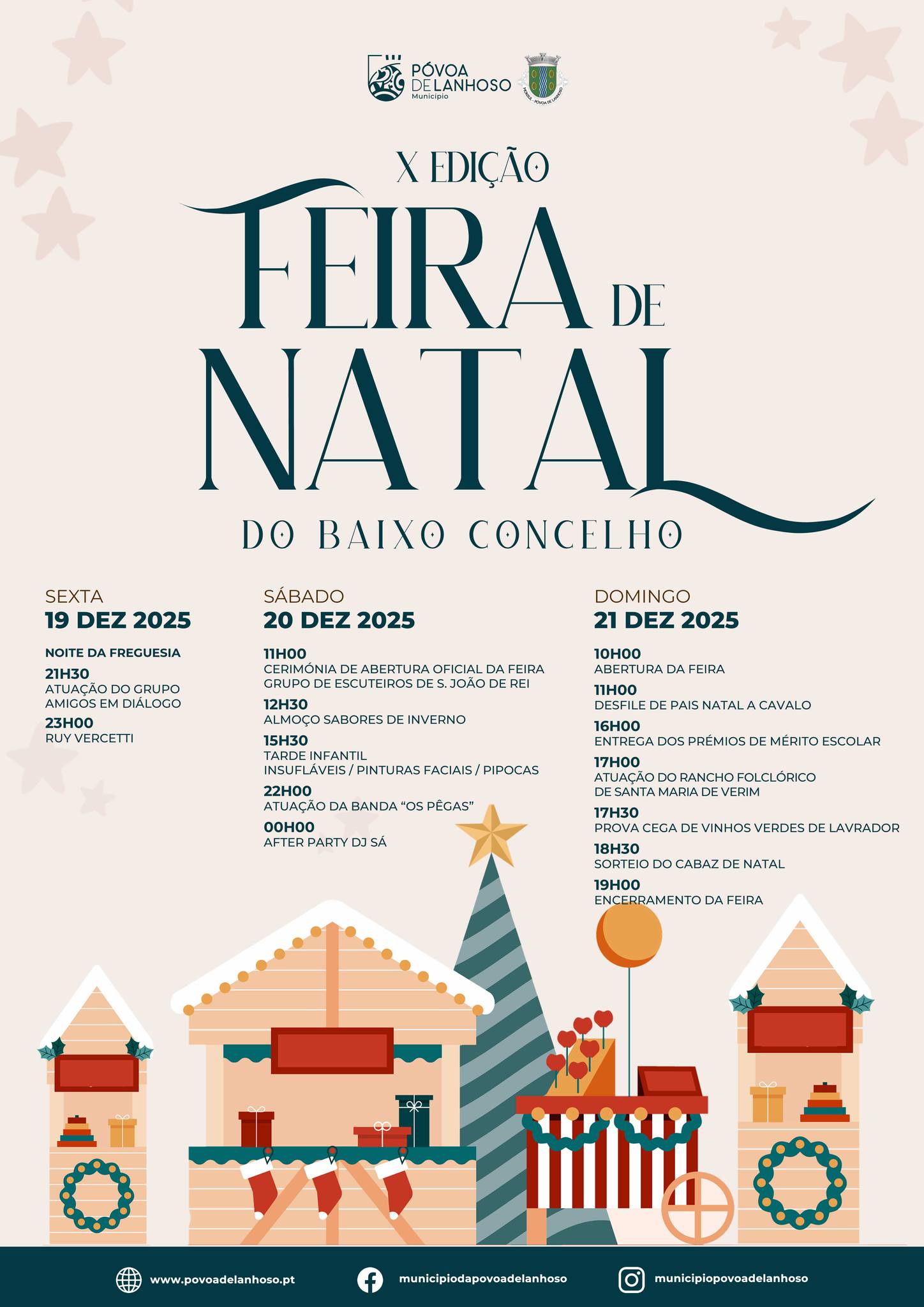 Magia do natal chega à póvoa de lanhoso no dia 06 10 Magia do natal chega à póvoa de lanhoso no dia 06