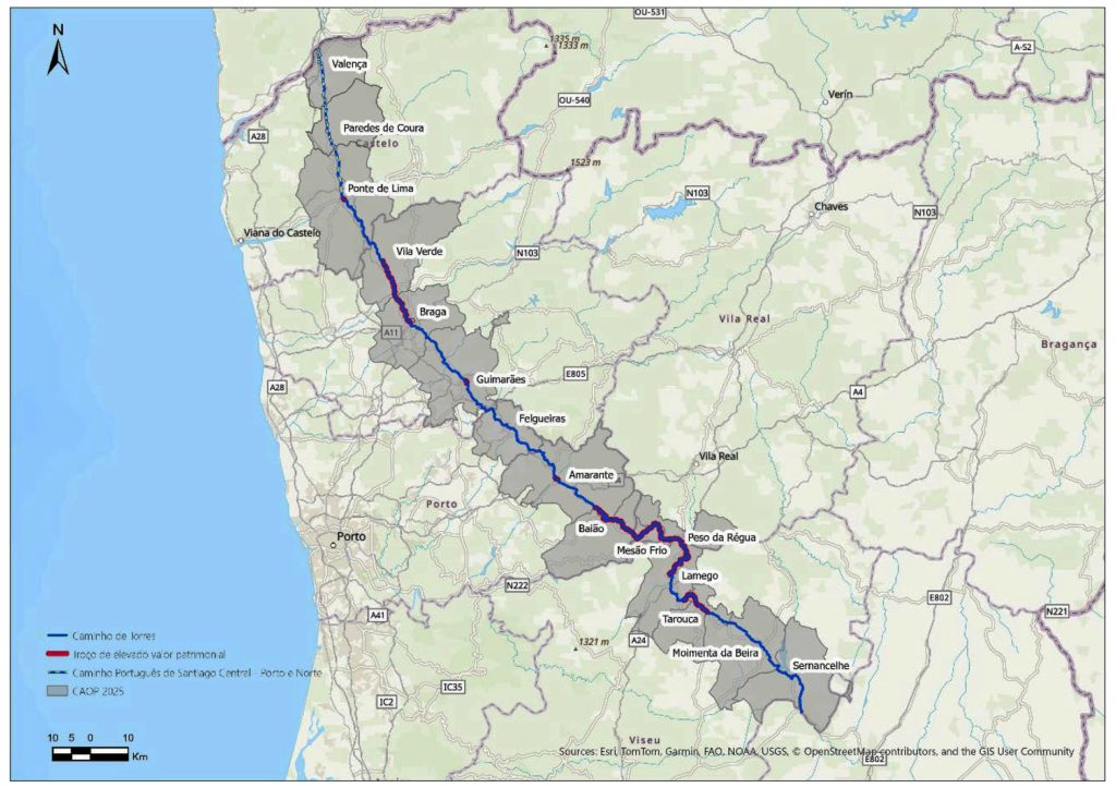 Há um novo Caminho de Santiago certificado que atravessa o Minho e dois Patrimónios da Humanidade 8 Há um novo Caminho de Santiago certificado que atravessa o Minho e dois Patrimónios da Humanidade