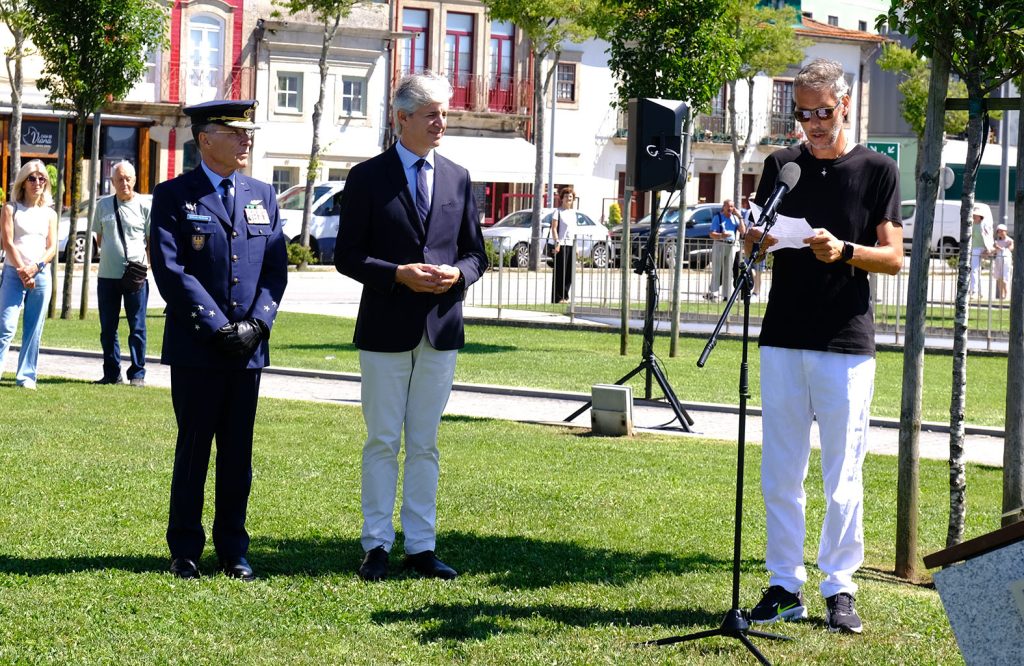 Eis o novo monumento da força aérea em viana do castelo